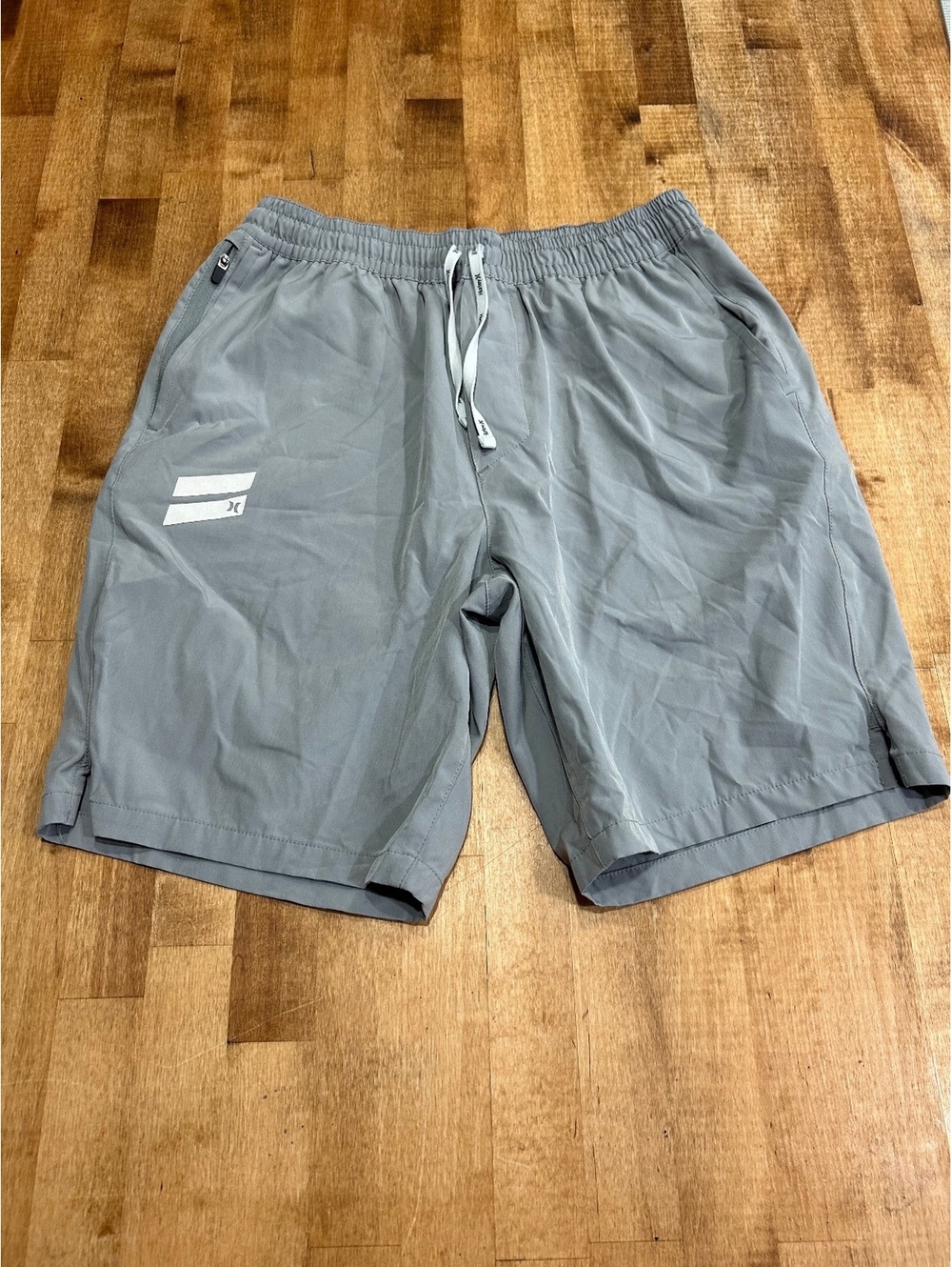 Hurley Men's Gray Athletic Shorts Size S